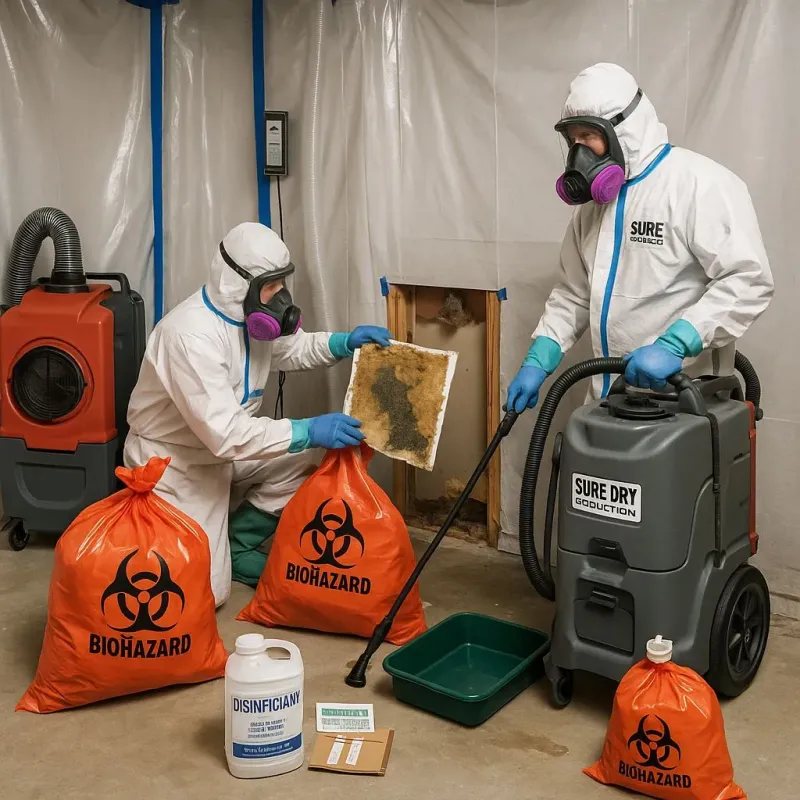 Contaminated Water Handling Protocols process in Milton, PA