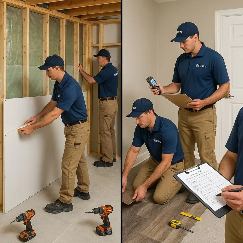 Repairs and Reconstruction process in Milton, PA