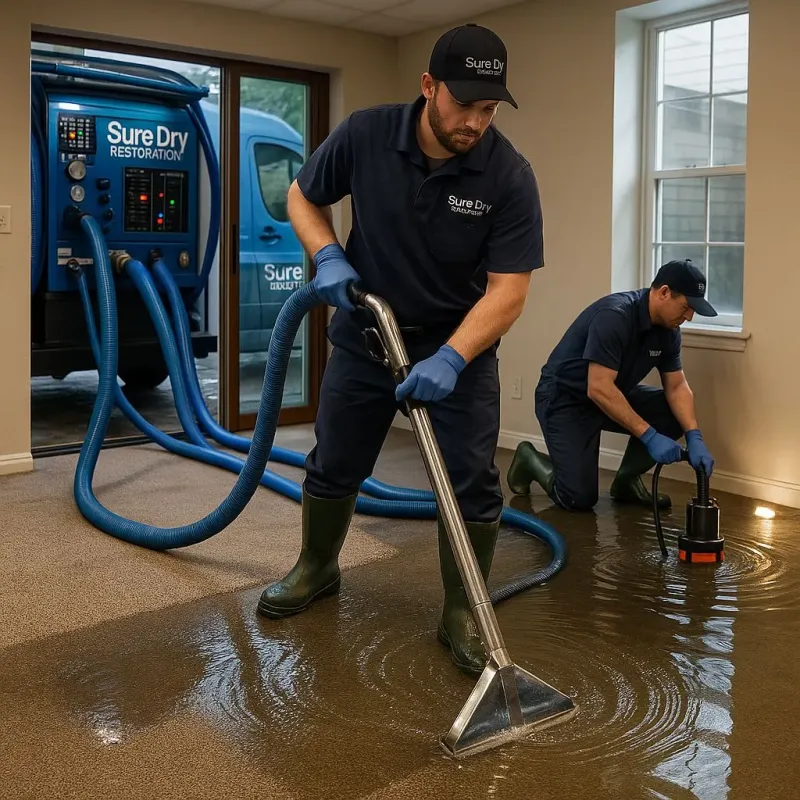 Water Extraction and Removal process in Milton, PA
